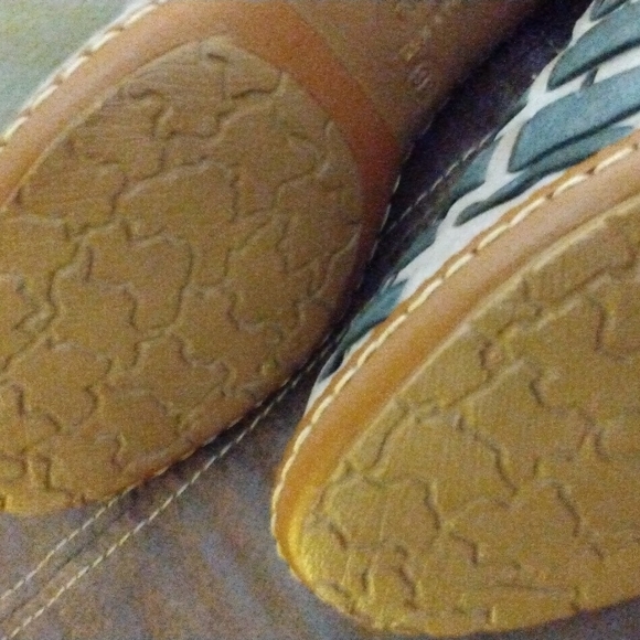 NWOT Rieker Anti-Stress Sina Grey and Champagne Slip On Shoes Genuine Le… - Picture 6 of 10